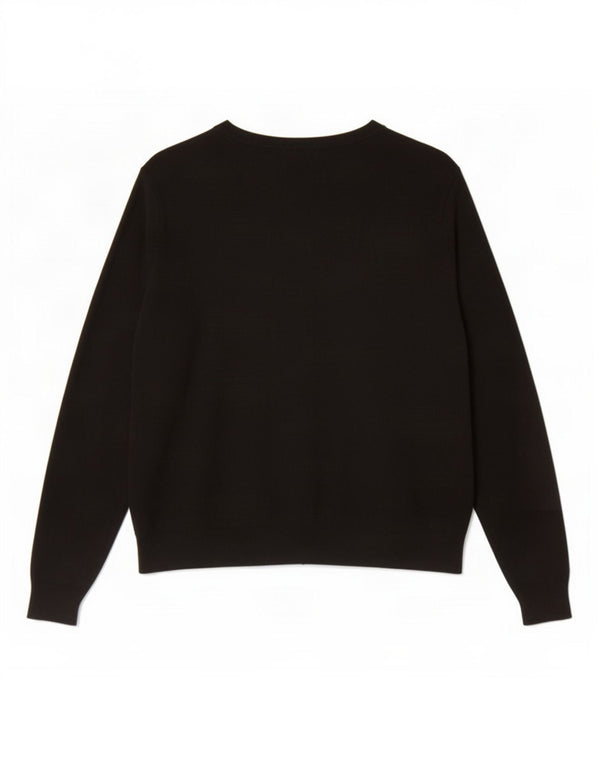 Marks & Spencer ženski kardigan pulover UK 20 2XL crna viskoza