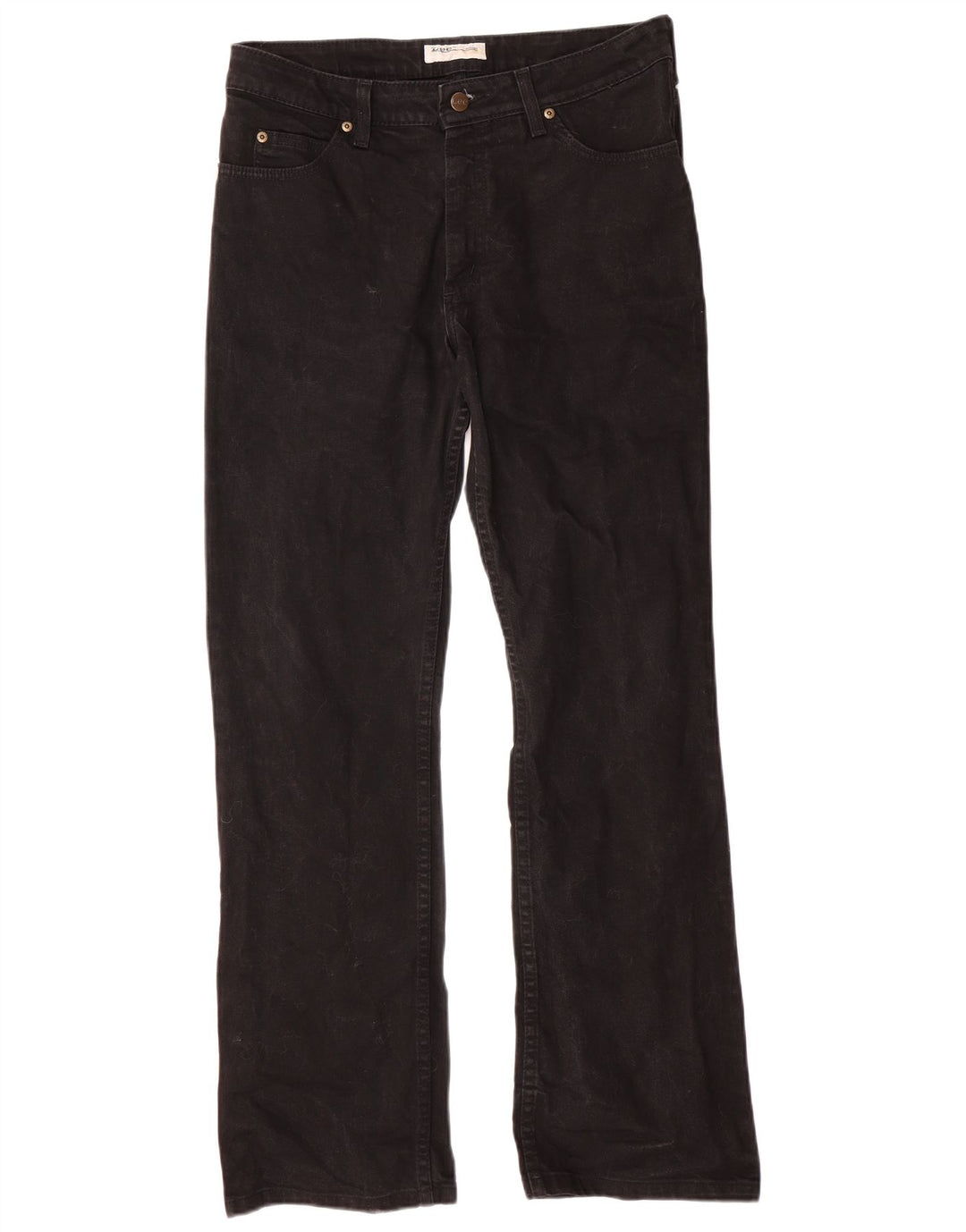 LEE Cameron ženske traperice s visokim strukom, W33 L33 crne