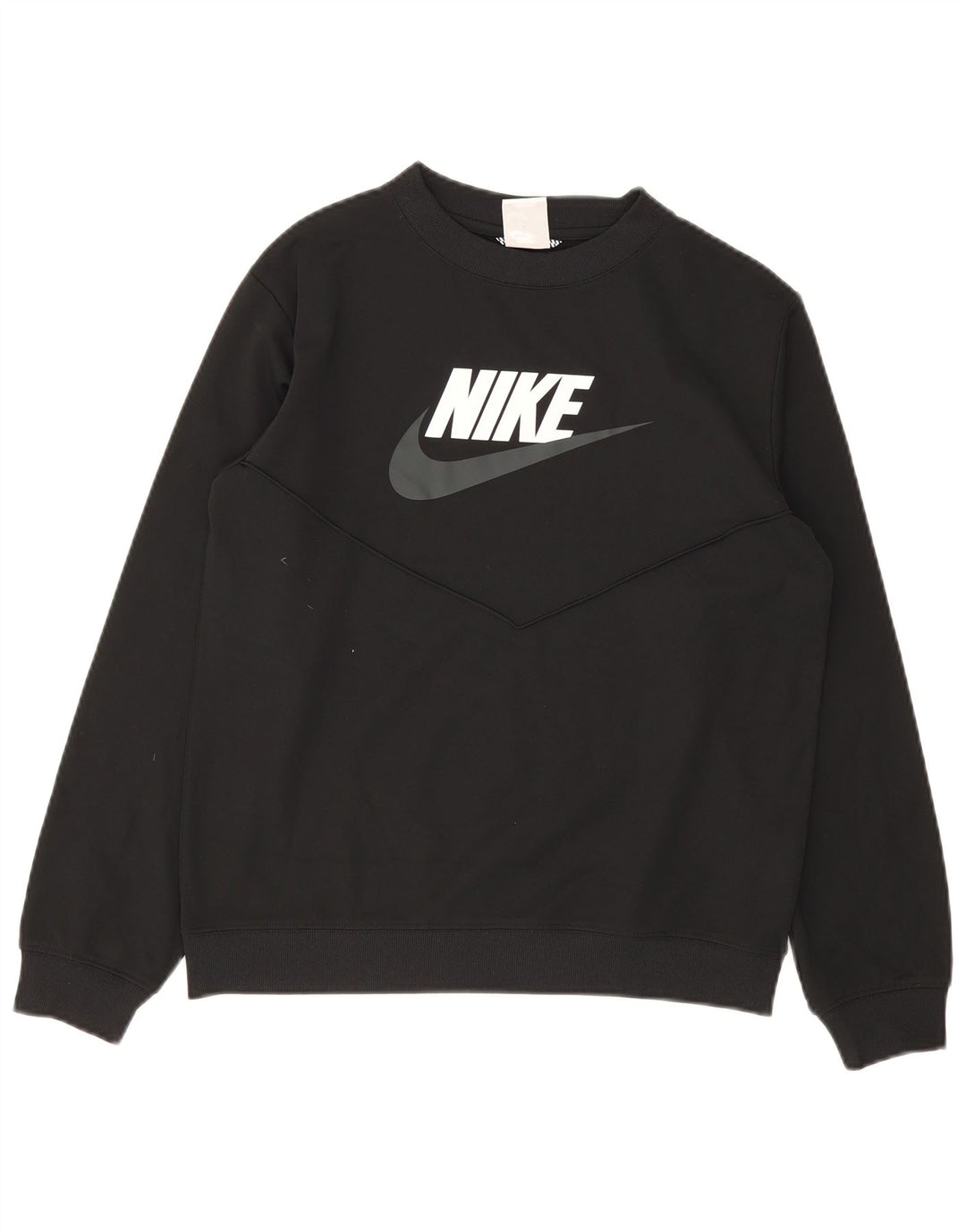 Nike Boys Graphic Sweatshirt Džemper 13-14 godina crni poliester