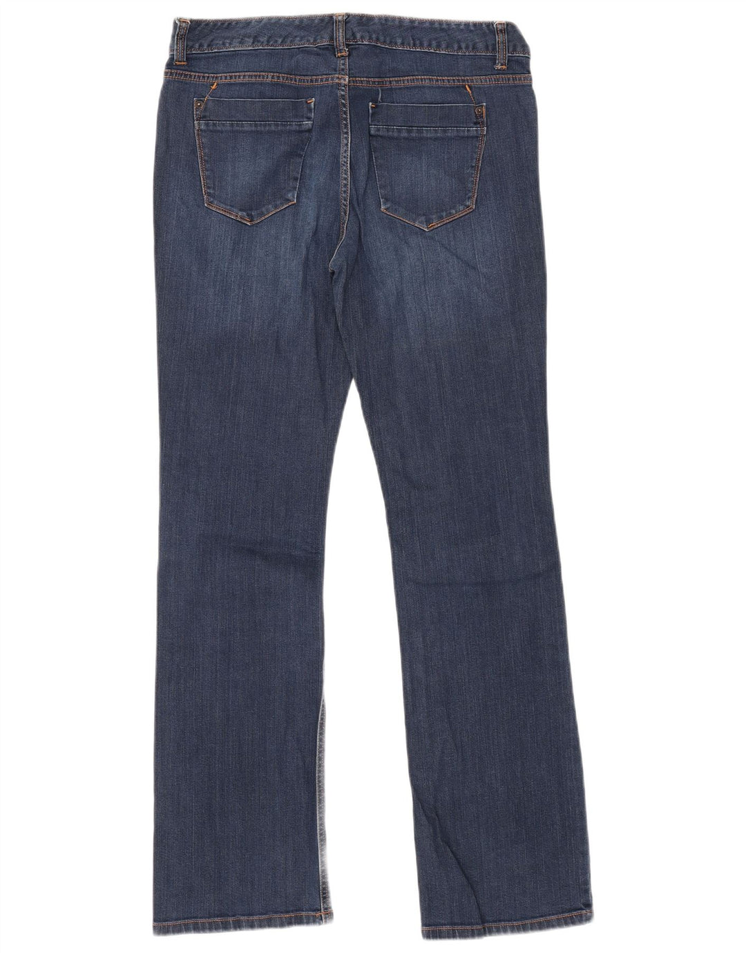 MOSSIMO Ženske Curvy Bootcut traperice US 12 Large W32 L32 Plavi pamuk