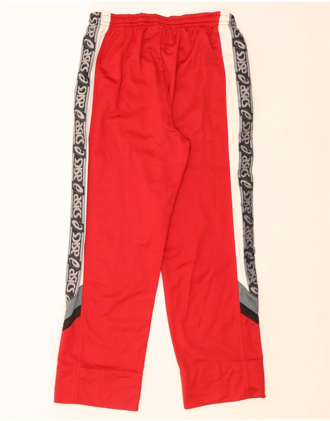 Asics Muške Graphic Trenirke Hlače IT 56 XL Red Colourblock Polyamide