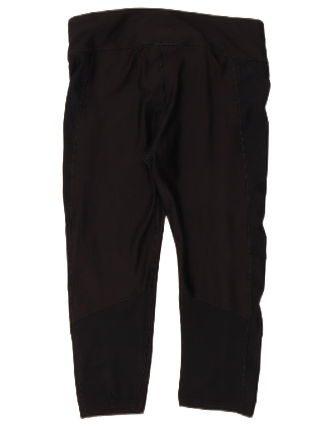 Under Armour Ženske Heat Gear Capri Leggings UK 12 Srednje crni poliester