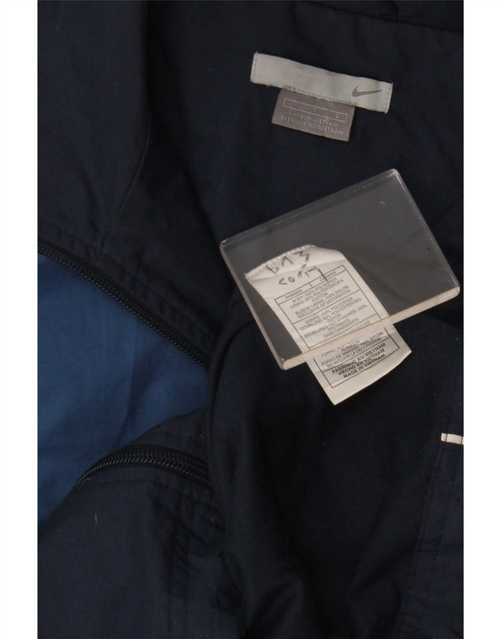 Nike muška gornja jakna trenirke Large Blue Colourblock najlon