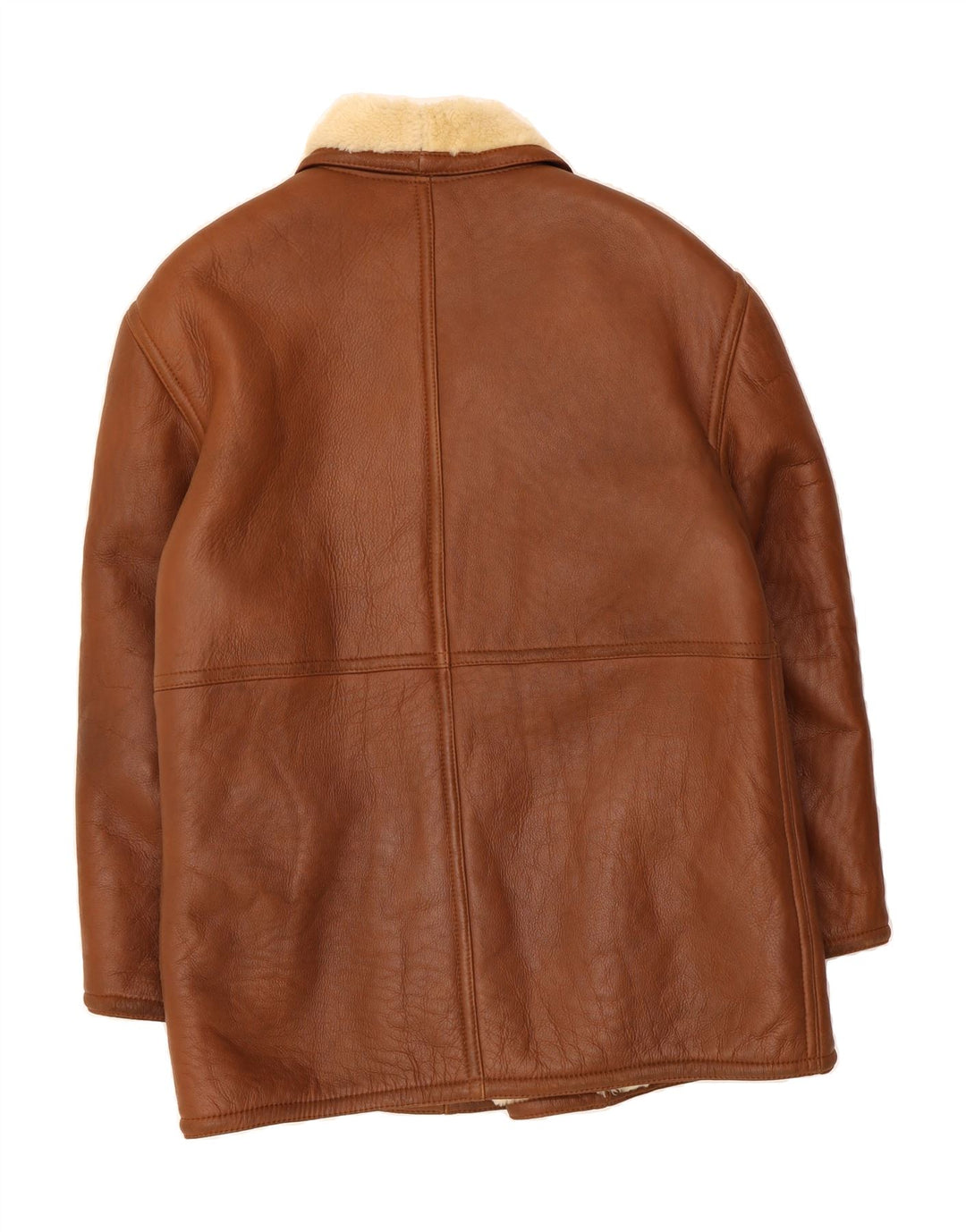 VINTAGE Muška jakna s ovčicama IT 52 XL Smeđe ovčice