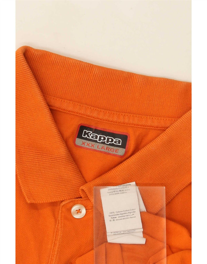 Kappa muška polo majica 3XL narančasti pamuk