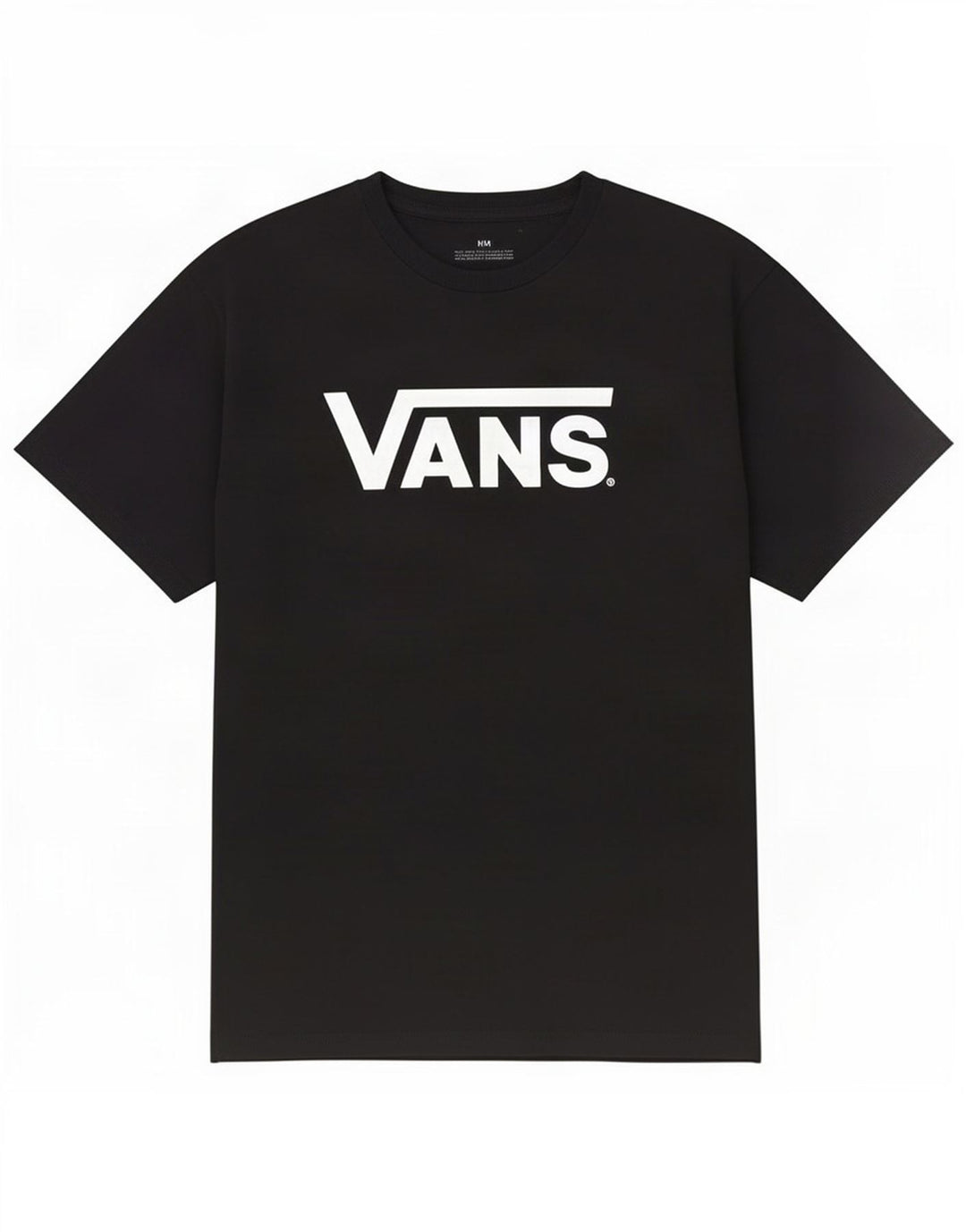Vans muška majica kratkih rukava srednje veličine crni pamuk