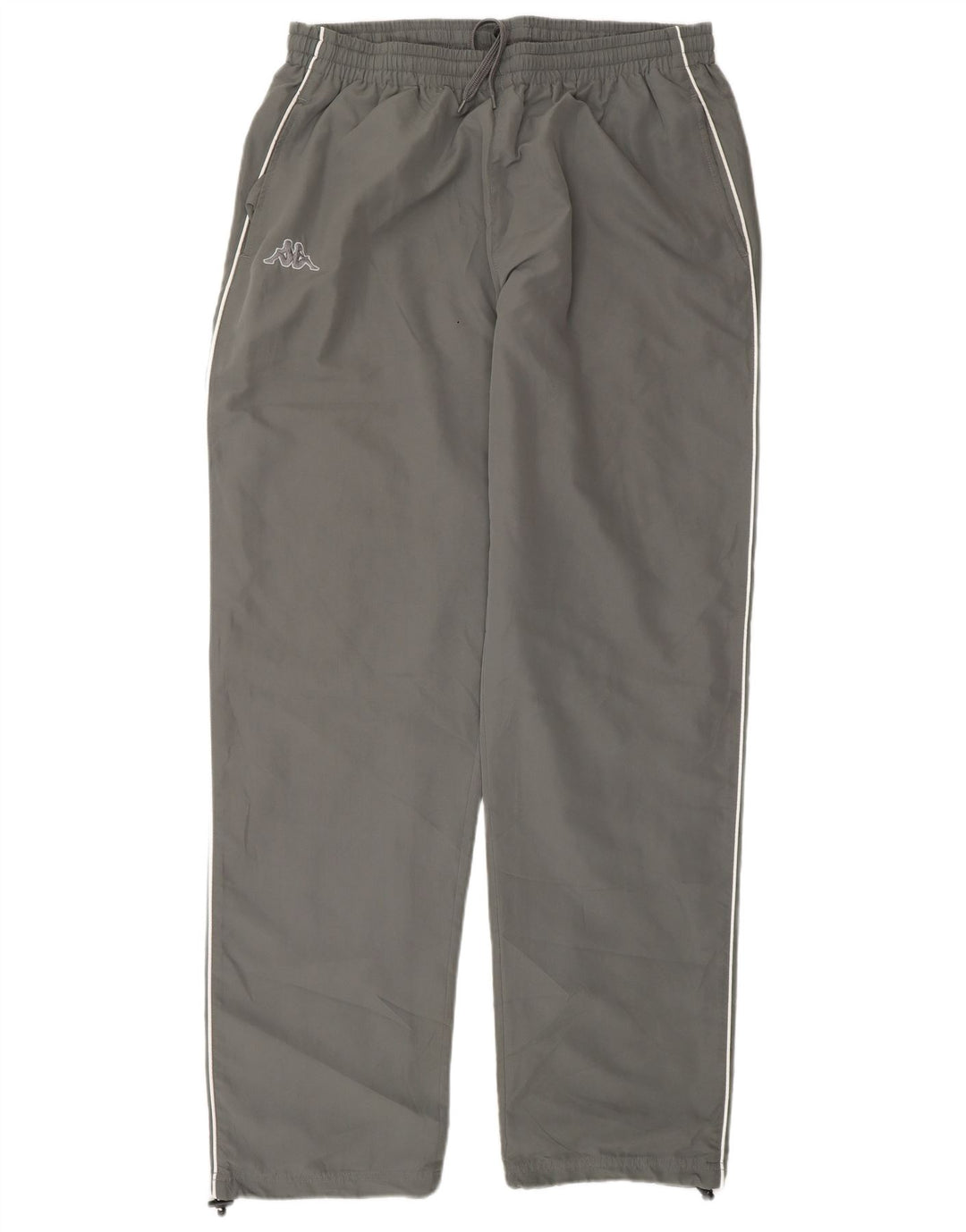 KAPPA Mens Tracksuit Trousers XL Grey Polyester