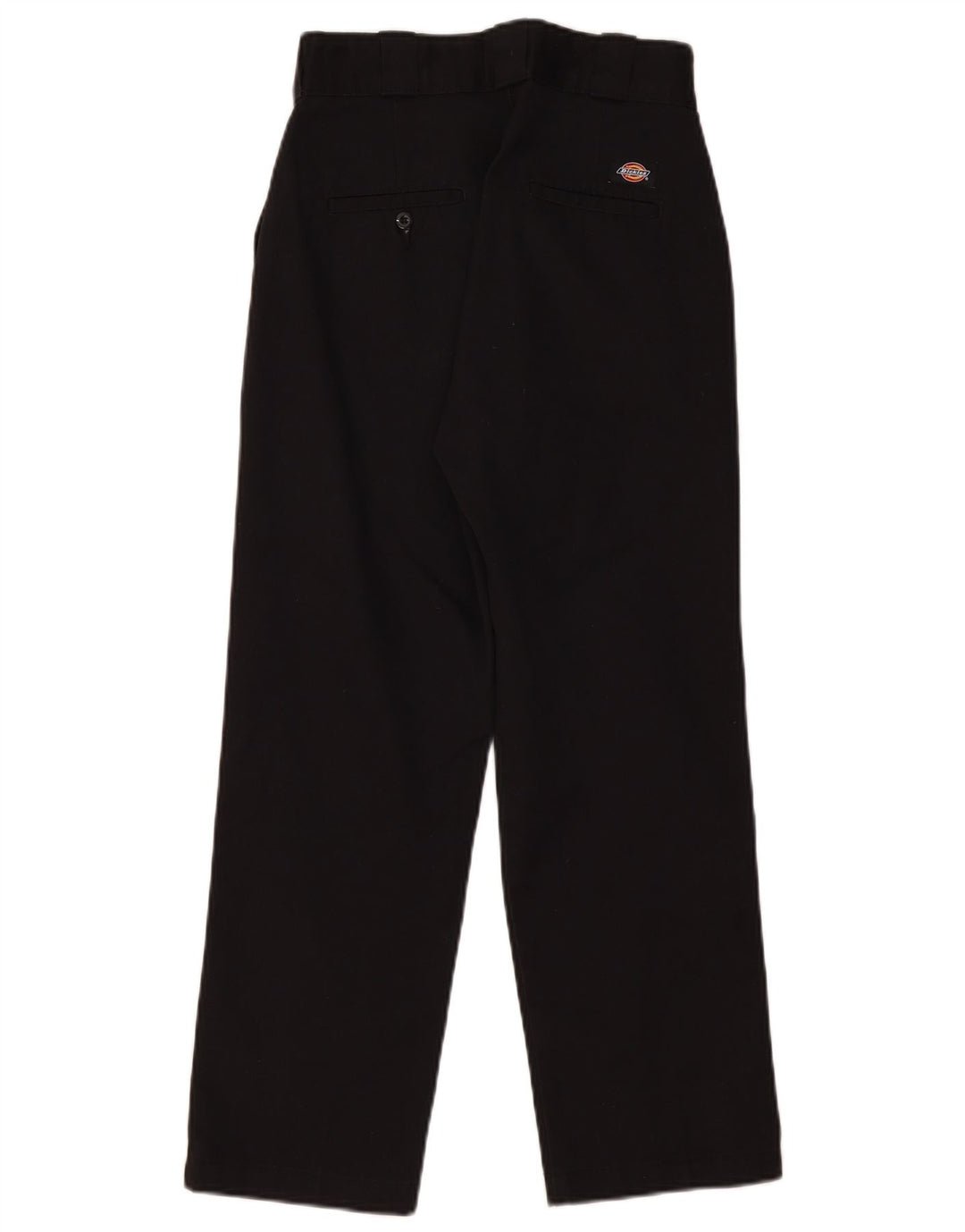 Dickies ženske ravne chino hlače W26 L26 crni poliester