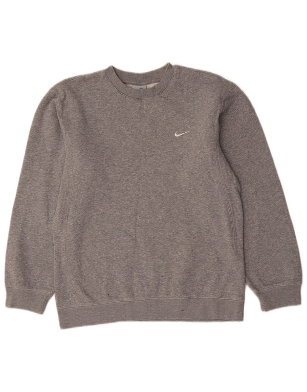 Nike Boys Sweatshirt Džemper 12-13 godina veliki sivi flekasti pamuk