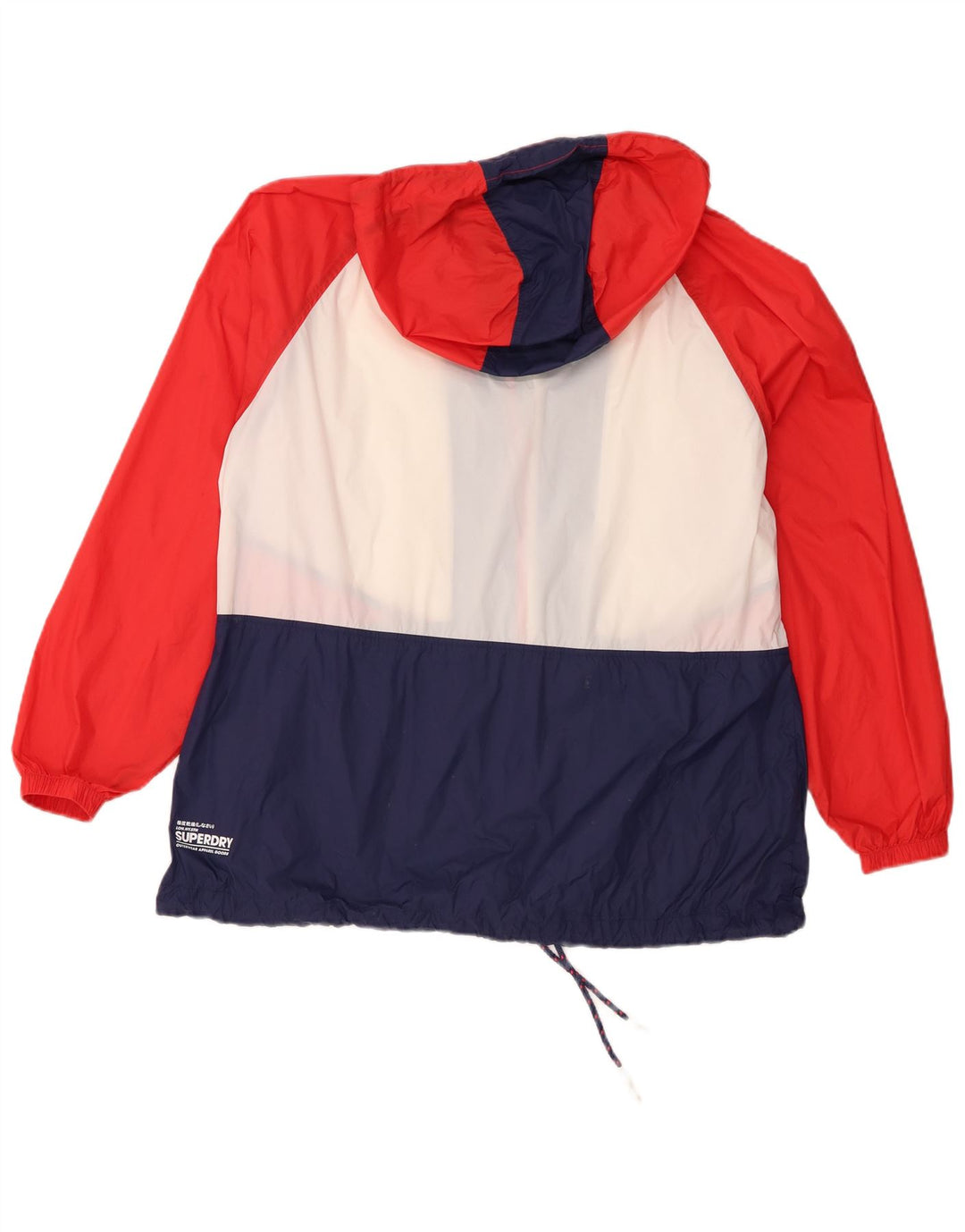 Superdry ženska velika kišna jakna s grafičkim motivima UK 10 malih raznobojnih