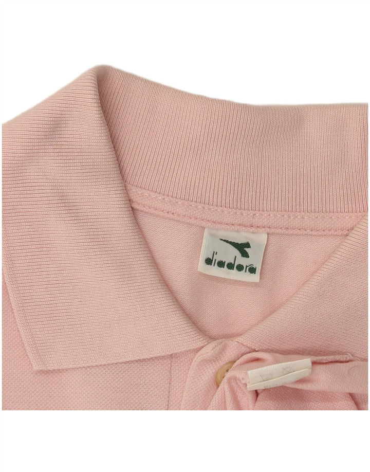 Diadora muška polo majica srednje ružičaste pamučne boje