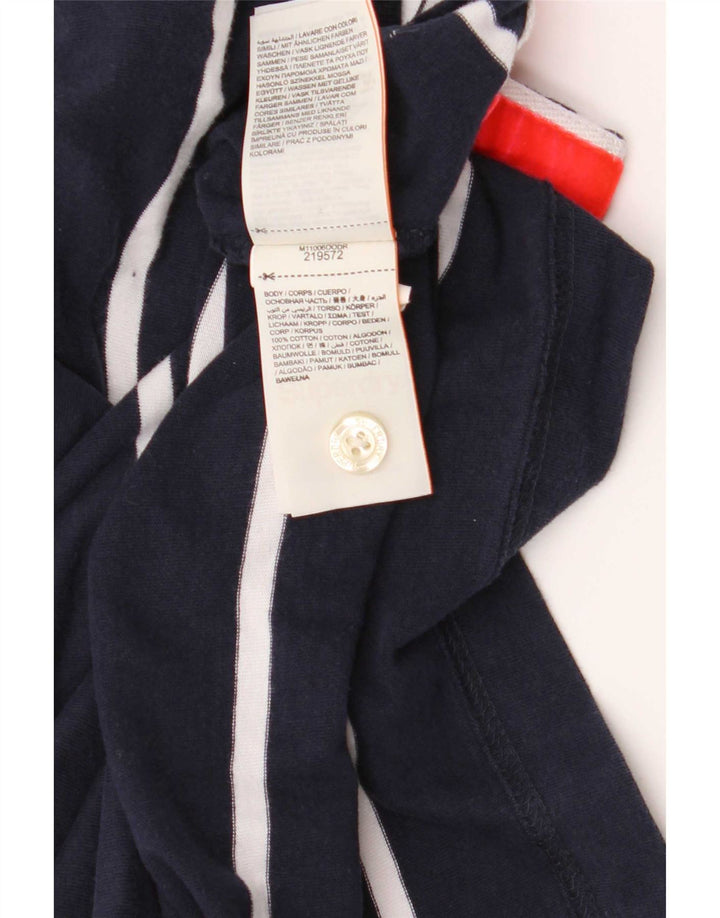 Superdry muška polo majica srednje tamnoplave pamučne pruge