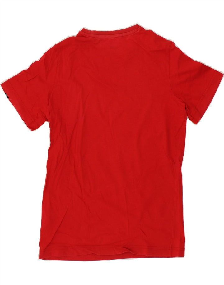 PUMA Boys Graphic T-Shirt Top 11-12 Years Red Vintage Puma and Second-Hand Puma from Messina Hembry 