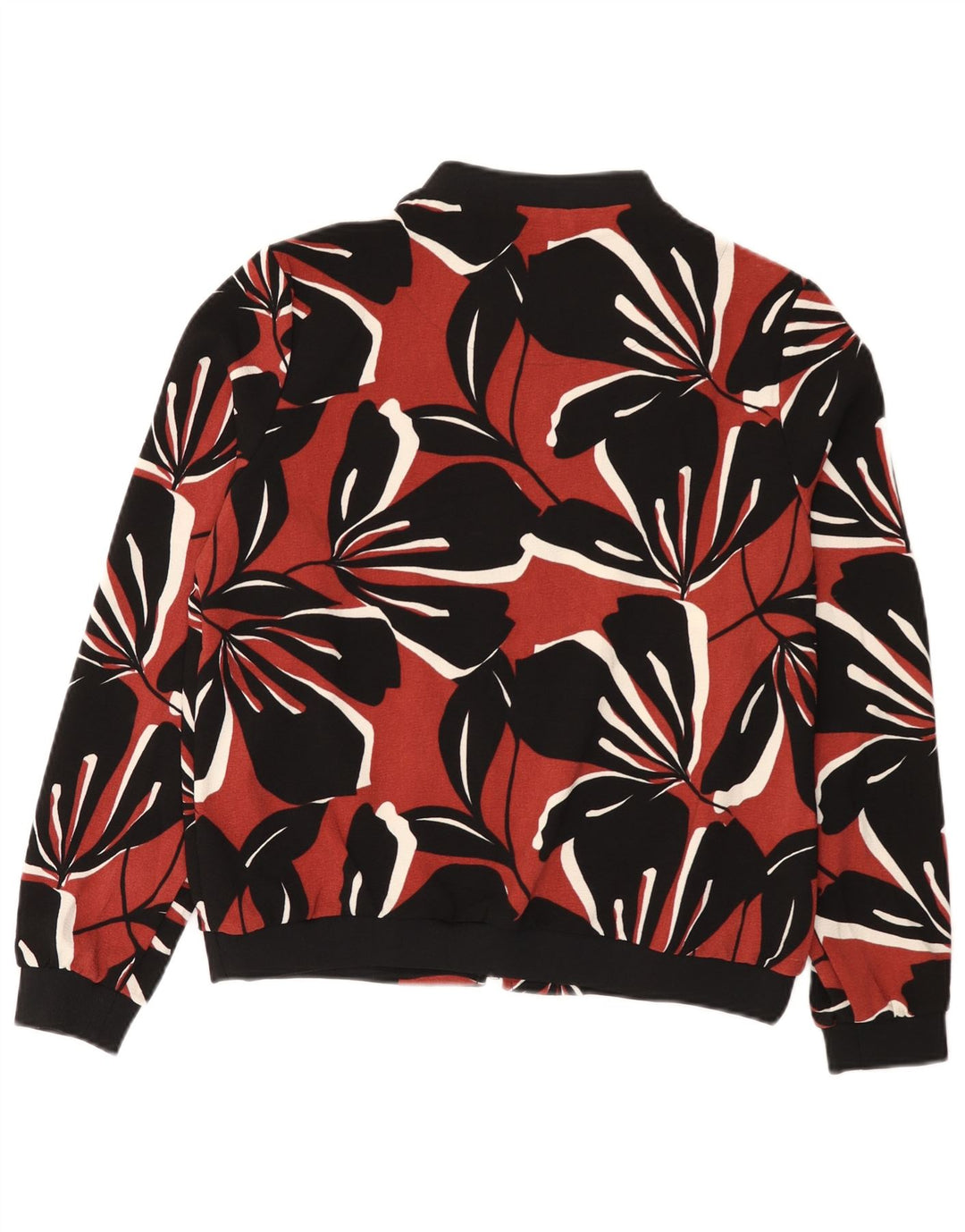 Marks & Spencer ženska bomber jakna UK 12 Srednji crni cvjetni poliester