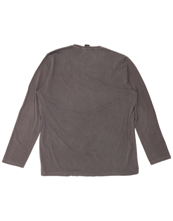 Muška majica dugih rukava Scorpion Bay Graphic 2XL, sivi pamuk