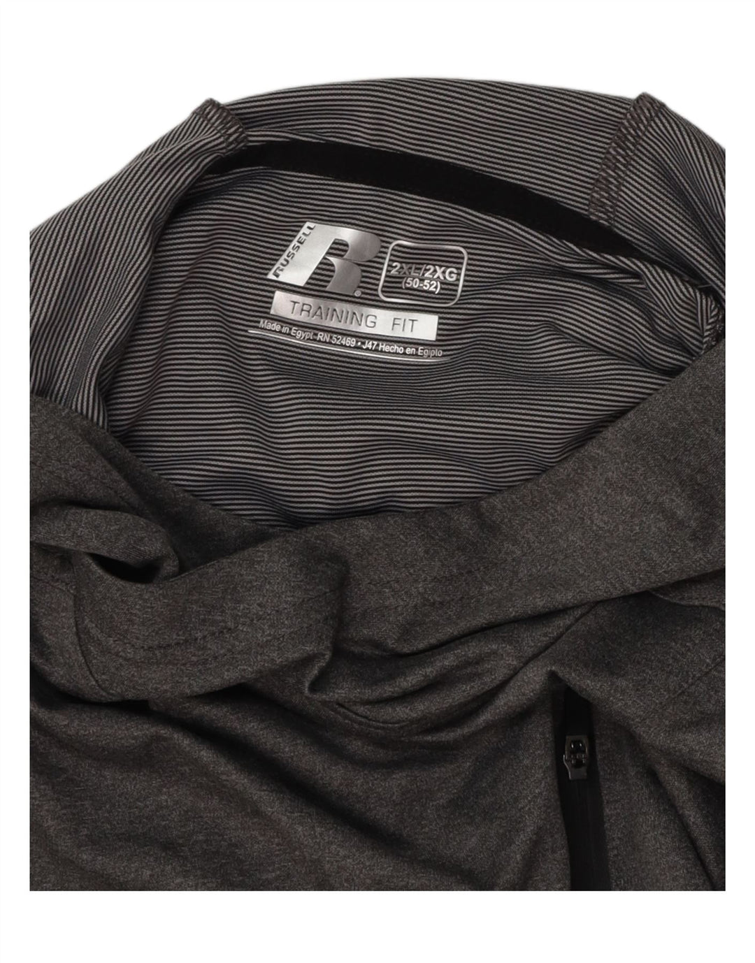 RUSSELL ATHLETIC Muški pulover s kapuljačom Top UK 50/52 2XL siva