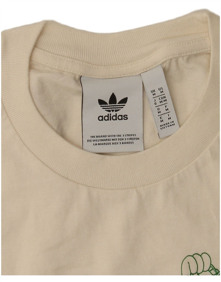 Adidas muška grafička majica srednje bijele boje