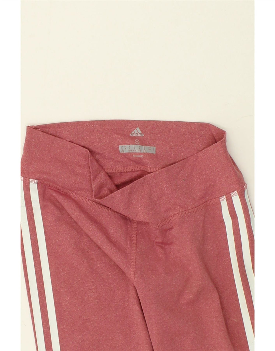 ADIDAS Womens Leggings UK 8/10 Small Pink Vintage Adidas and Second-Hand Adidas from Messina Hembry 