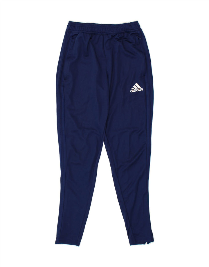 ADIDAS Mens Climacool Tracksuit Trousers Small Navy Blue Polyester Vintage Adidas and Second-Hand Adidas from Messina Hembry 