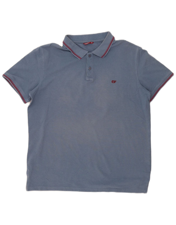 Carrera muška polo majica 2XL pamuk na plave pruge
