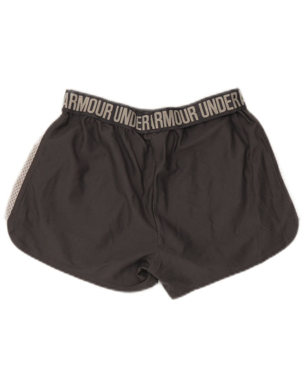 Under Armour ženske sportske kratke hlače Heat Gear UK 10 malih sivih boja