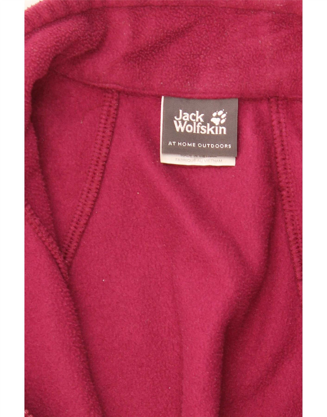 Jack Wolfskin ženska jakna od flisa UK 12/14 Srednje ružičasti poliester