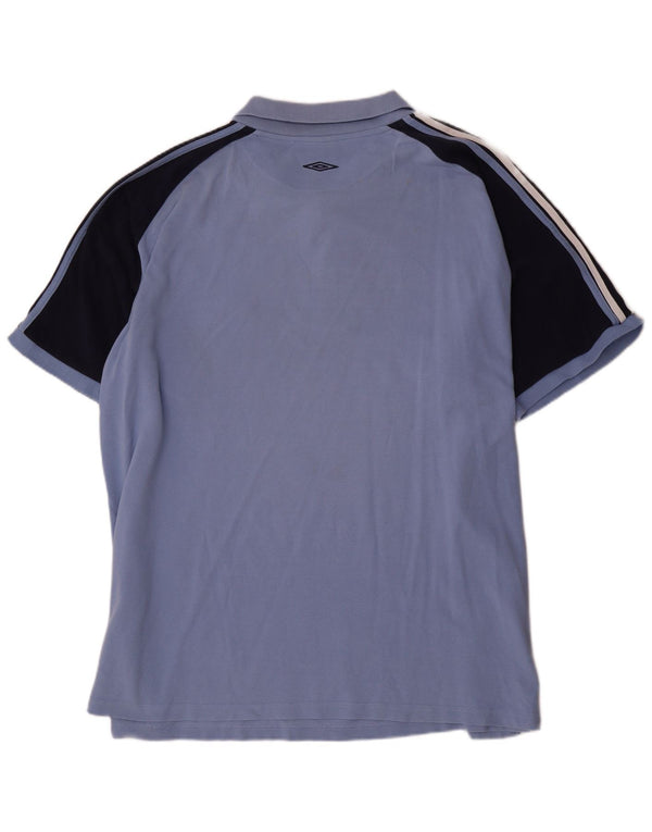 Umbro muška polo majica 4XL pamuk plave boje