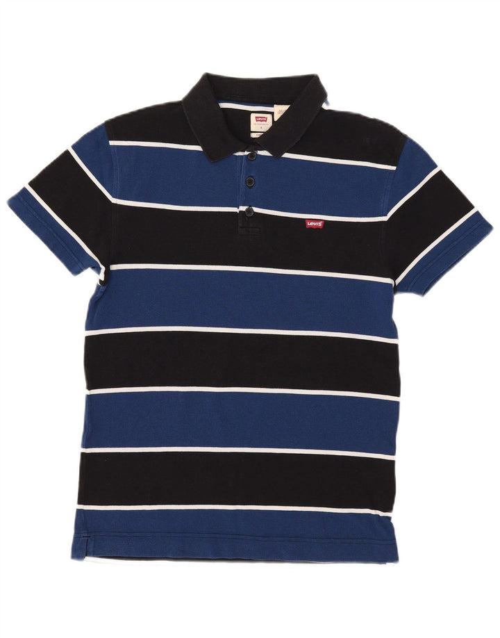 Levi's muška standardna polo majica na male plave pruge