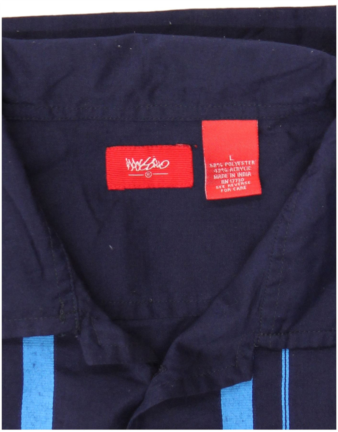 Mossimo majica kratkih rukava za dječake 14-15 godina, velika tamnoplava prugasta