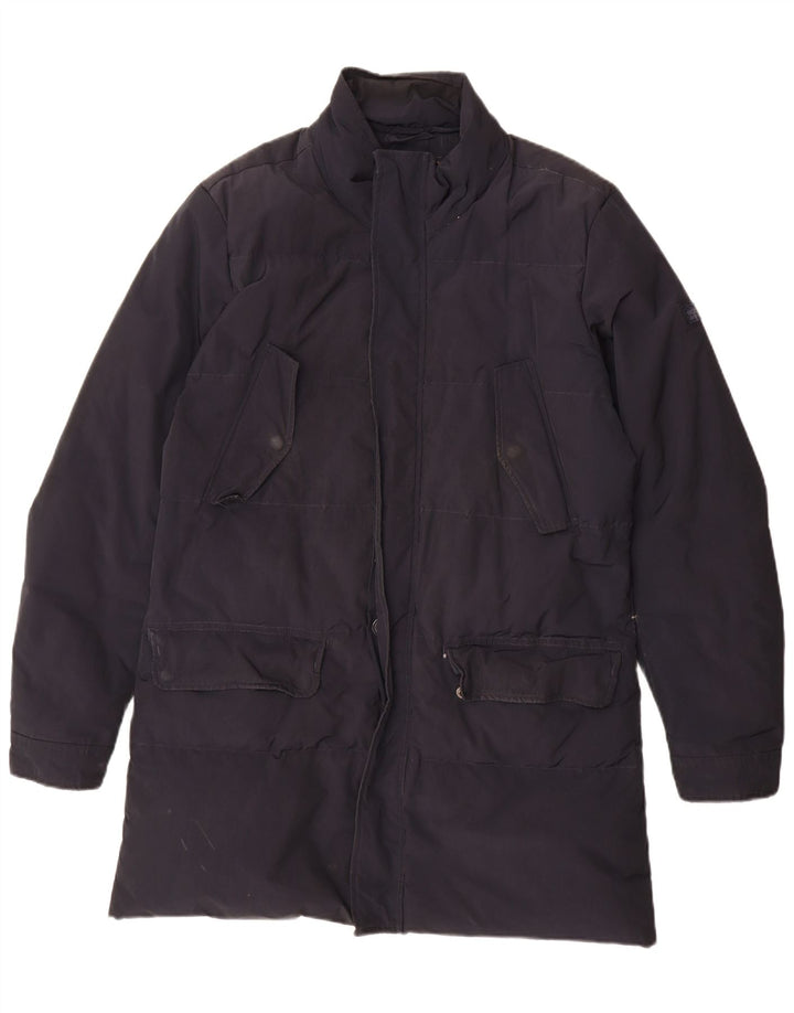 Woolrich muški podstavljeni kaput UK 38 Srednje tamnoplavi