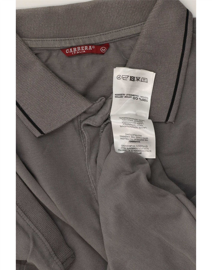 Carrera muška polo majica standardnog kroja, srednje sivi pamuk