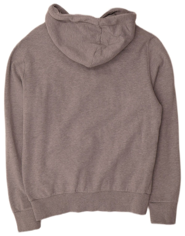 Superdry muška majica s kapuljačom s grafičkim motivima 2XL sivi pamuk u blokovima boja