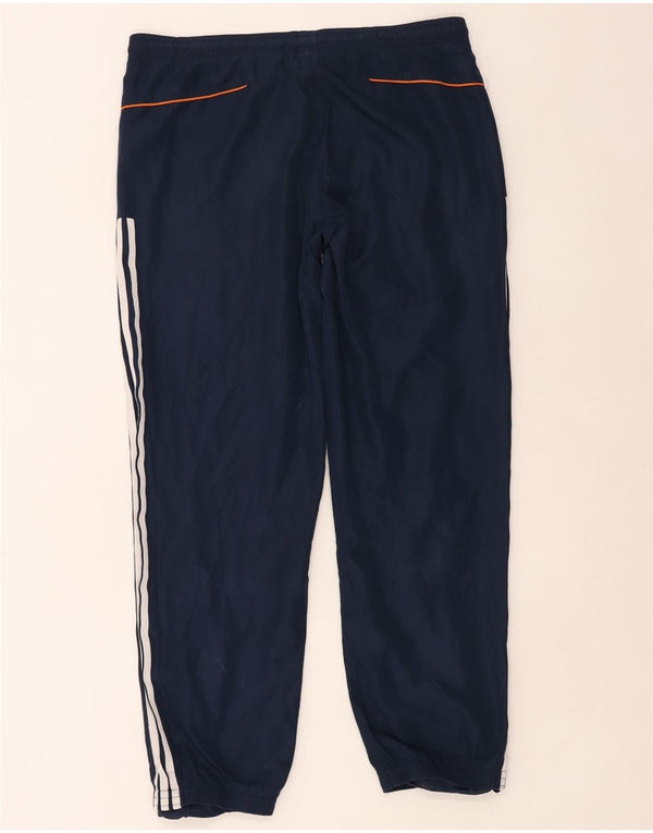 Adidas muške trenirke hlače Joggers UK 40/42 Medium tamnoplavi poliester