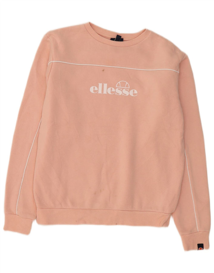Ellesse ženski džemper velike veličine s grafičkim motivima UK 10 Small Orange