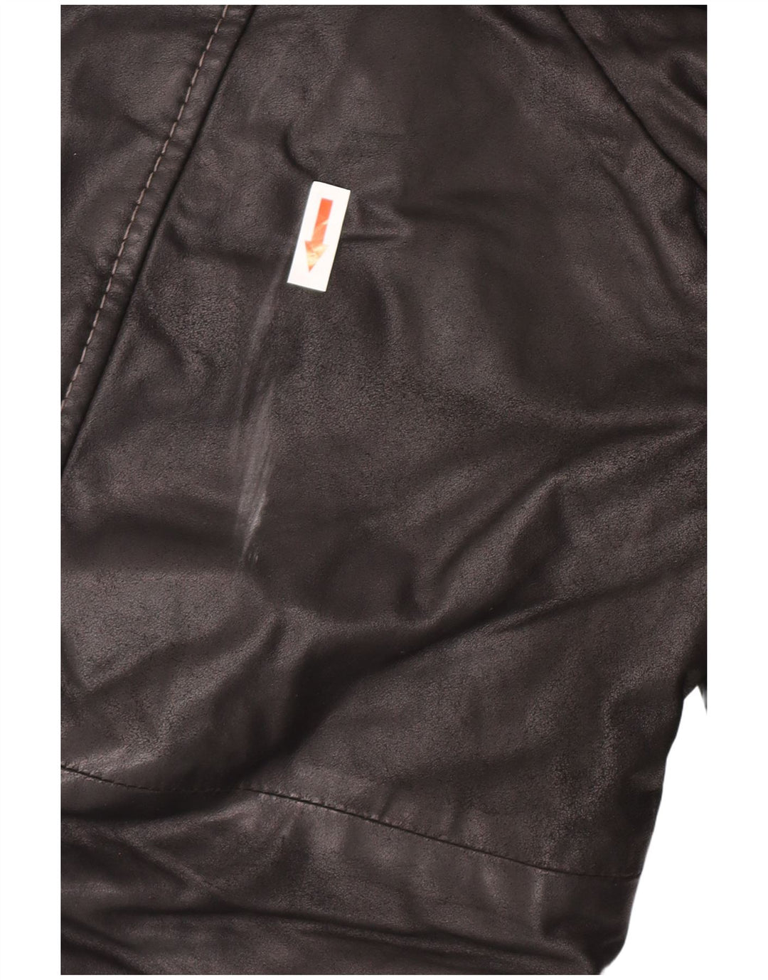 Vintage muški kožni kaput IT 58 4XL crna koža
