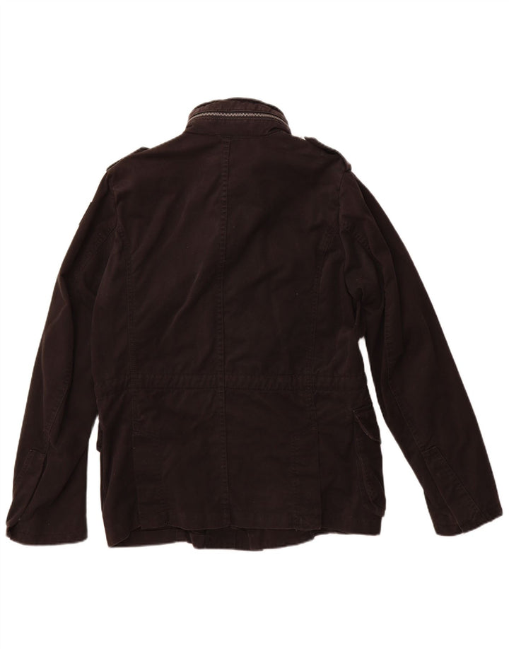 Diesel muška vojna jakna UK 40 Large Black Cotton