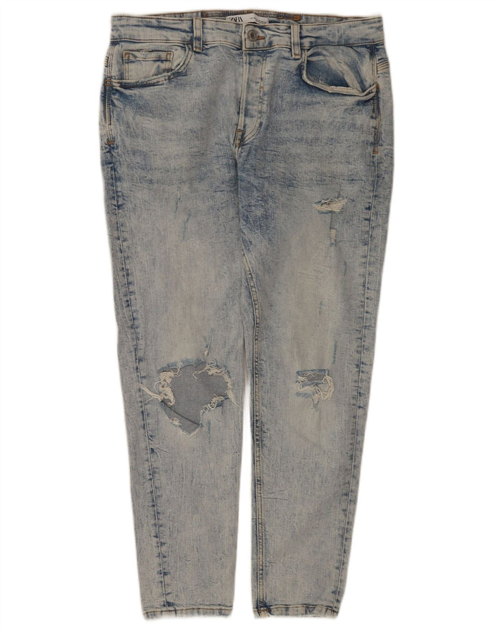 Zara muške uske traperice EU 44 Large W34 L28 plave