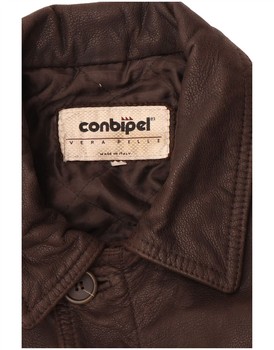 CONBIPEL muška kožna jakna UK 42 XL smeđa koža