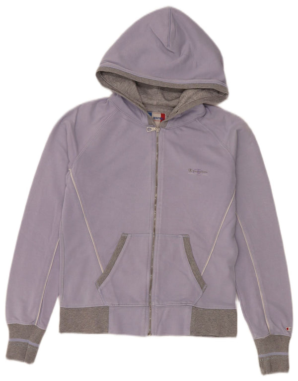 Champion Womens Heritage Classics Zip pulover s kapuljačom UK 10 Mala ljubičasta