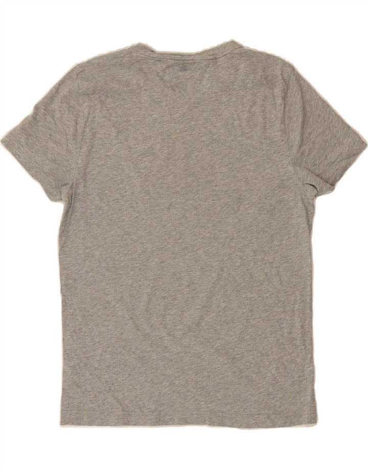 TOMMY HILFIGER Mens T-Shirt Top Large Grey Cotton Vintage Tommy Hilfiger and Second-Hand Tommy Hilfiger from Messina Hembry 