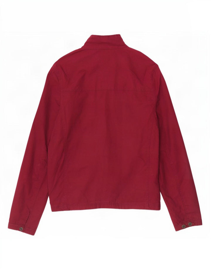 Muška bomber jakna Tommy Hilfiger UK 38, srednji bordo pamuk