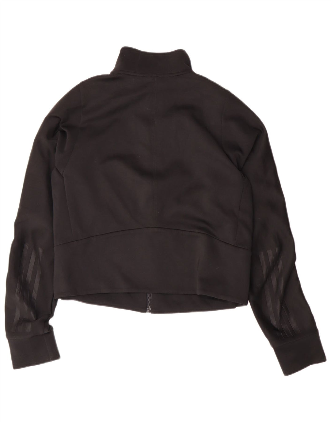 Adidas ženska gornja jakna kratke trenirke UK 12/14 Srednje crni poliester