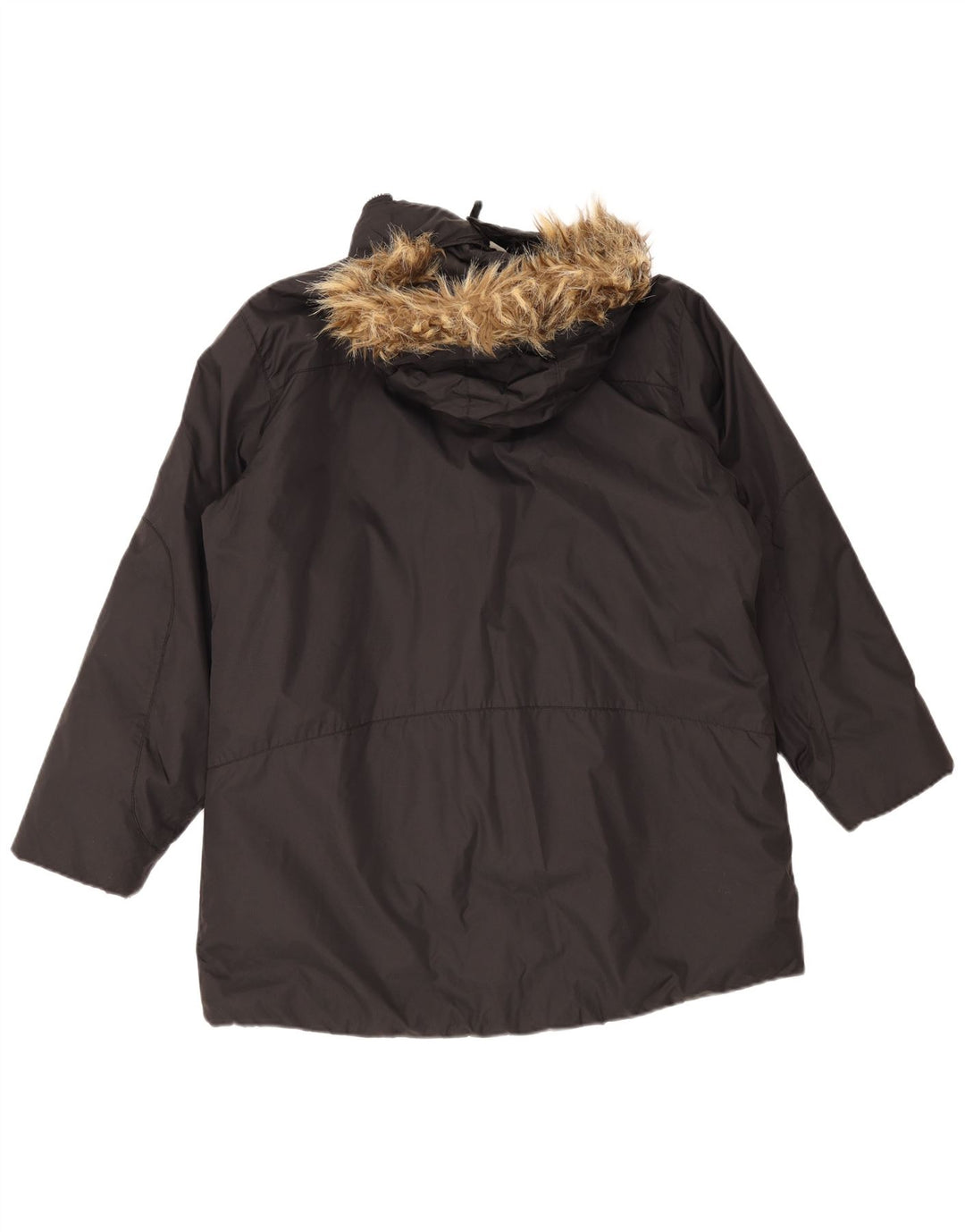 Helly Hansen ženska jakna parka s kapuljačom UK 18 XL crni poliamid