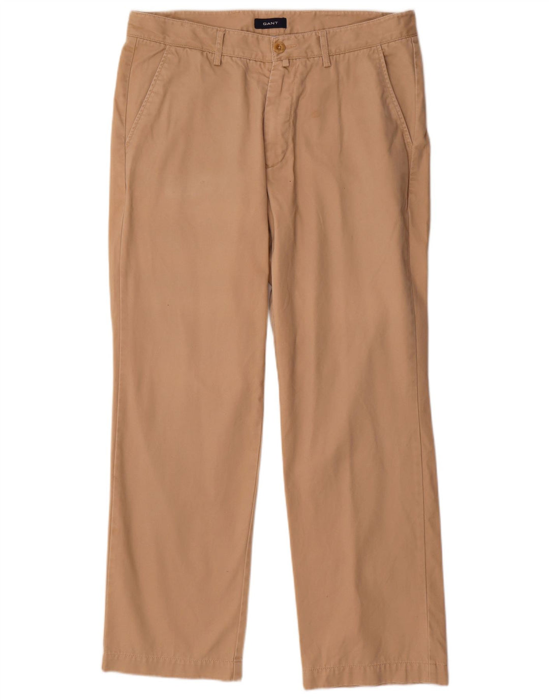 GANT Muške New Haven ravne chino hlače standardnog kroja W35 L30 Bež