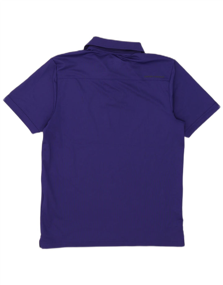 Under Armour muška polo majica Heat Gear Srednje plavi poliester