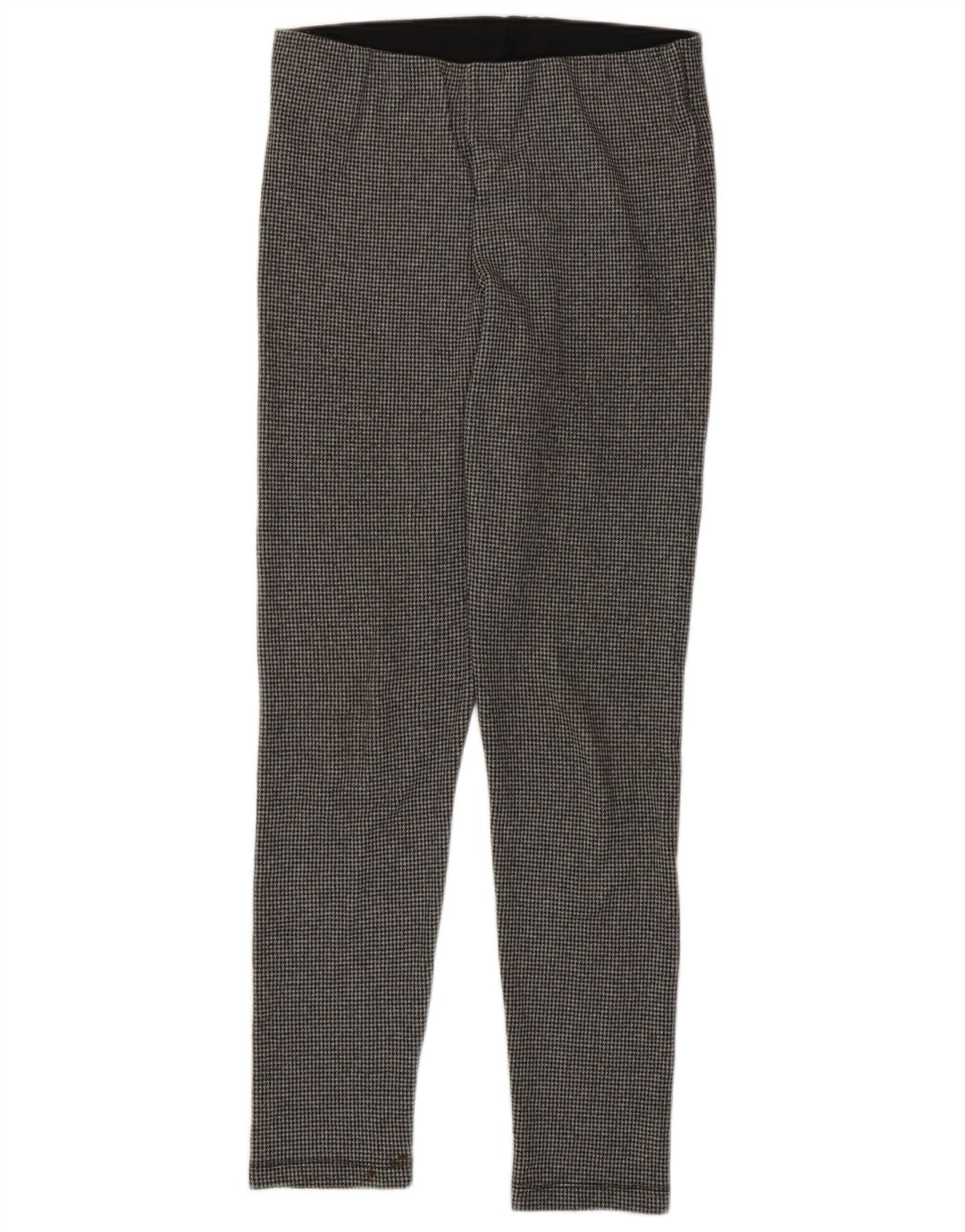 Zara ženske uske tajice UK 14 Large Grey Houndstooth