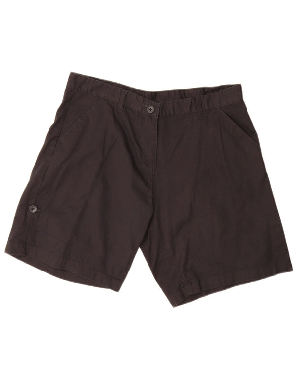 Mountain Warehouse Ženske chino kratke hlače UK 14 Large W32 Crni pamuk