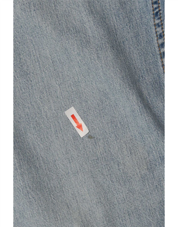 Levi's ženske 502 ravne traperice W32 L27 plavi pamuk