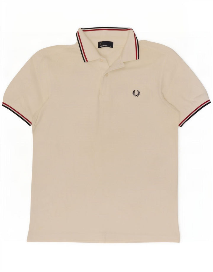 Fred Perry muška polo majica Srednje bijeli pamuk