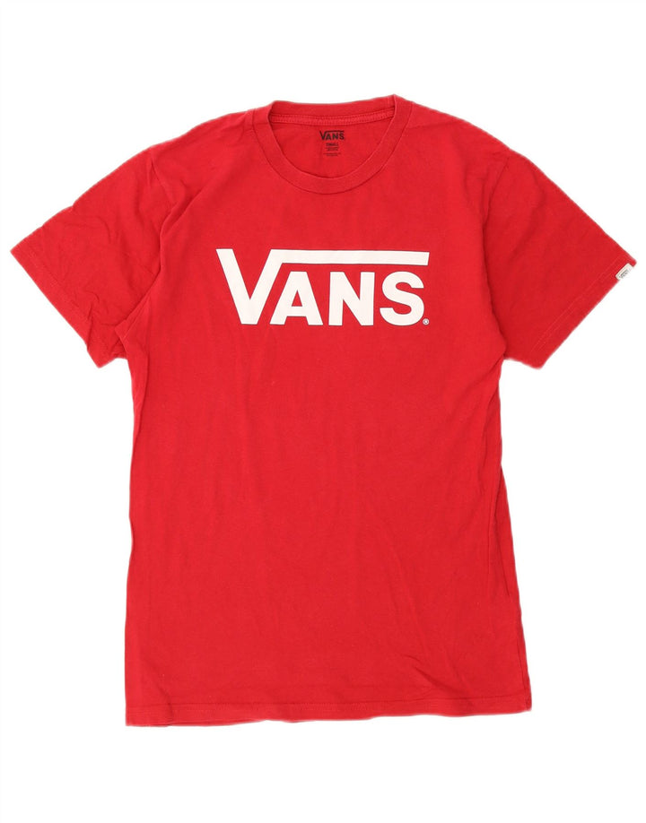 Vans muška majica kratkih rukava s grafičkim motivima, mali crveni pamuk